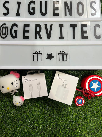 🔌🍏 Cargador para iPhone + 🎁 Regalo + 🚚 Envío Gratis